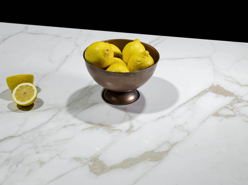Широкоформатна керамогранітна плита Ascale Vagli Gold — фото 3 — MAS — Modern Acrylic Stone