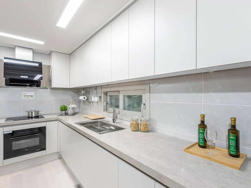 Штучний акриловий камінь Hi-Macs M613 Aurora Greige — фото 3 — MAS — Modern Acrylic Stone