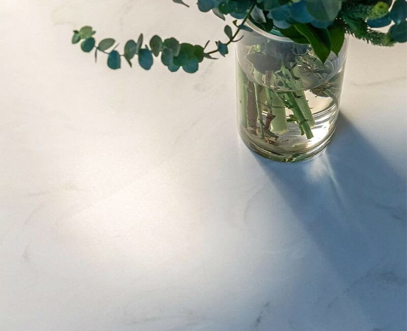 Штучний акриловий камінь Hi-Macs M617 Aurora Blanc — фото 4 — MAS — Modern Acrylic Stone