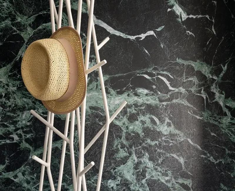 Широкоформатная керамогранитная плита Laminam I Naturali Marmi Alpi Verde — фото 5 — MAS — Modern Acrylic Stone