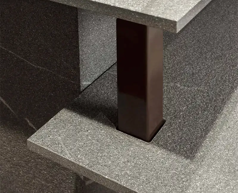 Широкоформатная керамогранитная плита Laminam In-Side Pietra Piasentina Grigio — фото 3 — MAS — Modern Acrylic Stone