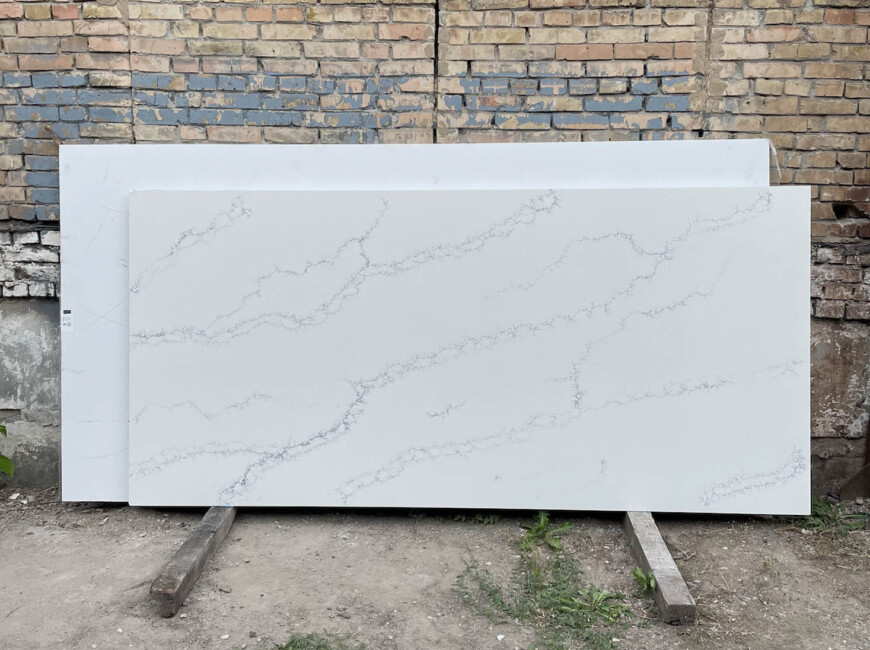Штучний кварцовий камінь Atem Calacatta Elegance 1117 — фото 3 — MAS — Modern Acrylic Stone