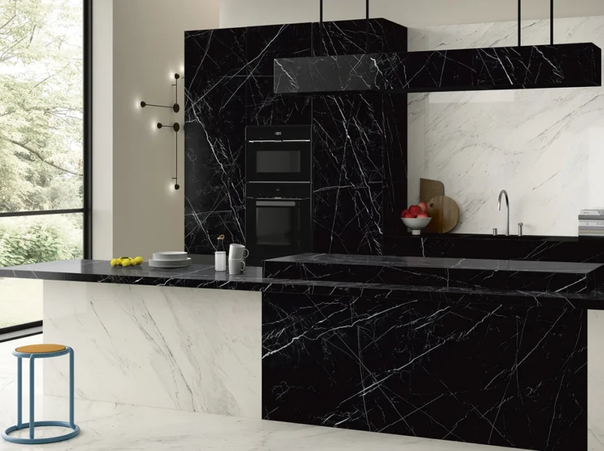 Широкоформатная керамогранитная плита Sapienstone Premium White — фото 3 — MAS — Modern Acrylic Stone
