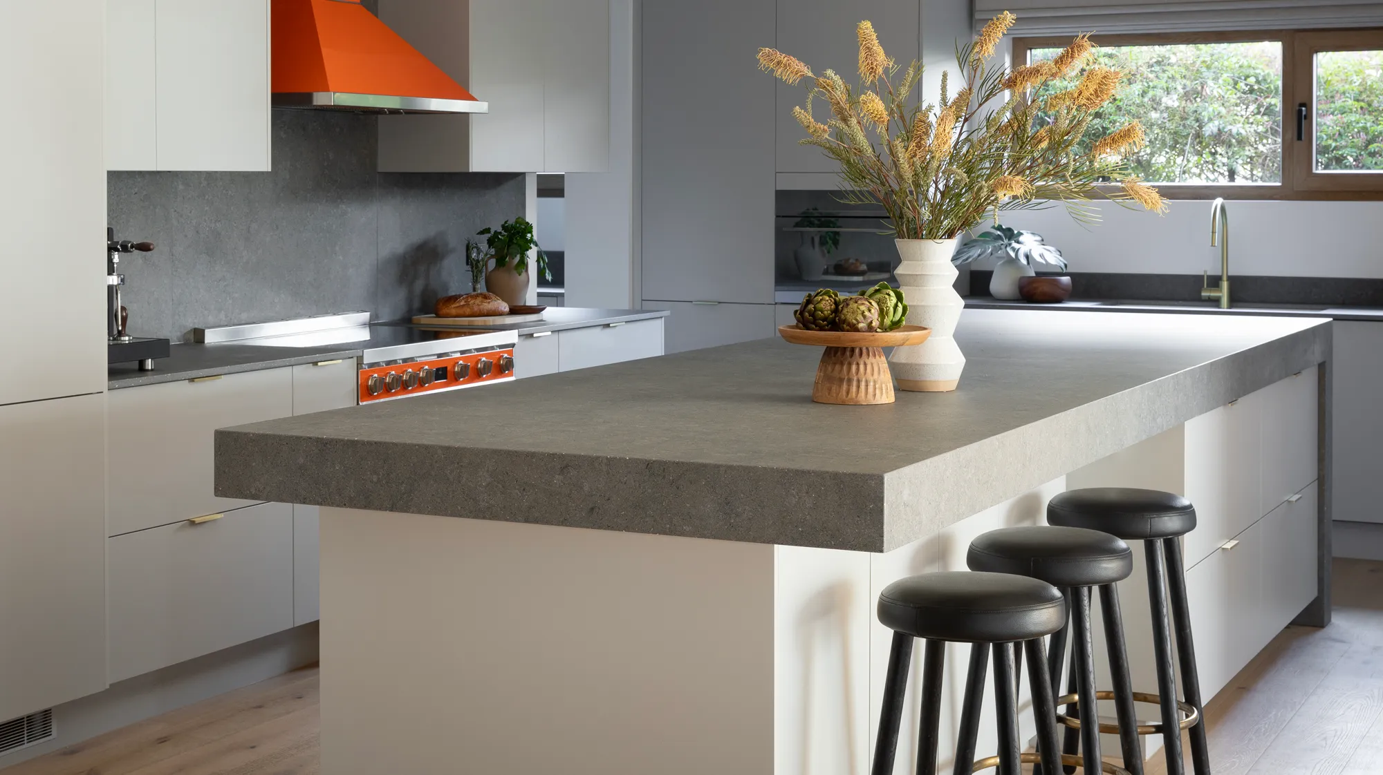 Кухонний острів з кварцового каменю — MAS — Modern Acrylic Stone