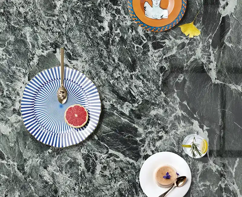 Широкоформатная керамогранитная плита Sapienstone Alpi Chiaro Venato — фото 3 — MAS — Modern Acrylic Stone