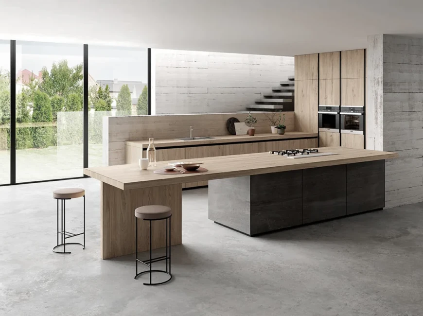 Широкоформатная керамогранитная плита Sapienstone Rovere Buckskin — фото 5 — MAS — Modern Acrylic Stone
