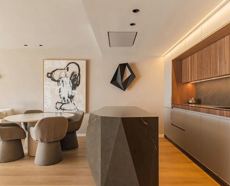 Широкоформатная керамогранитная плита Xtone Calatorao — фото 4 — MAS — Modern Acrylic Stone