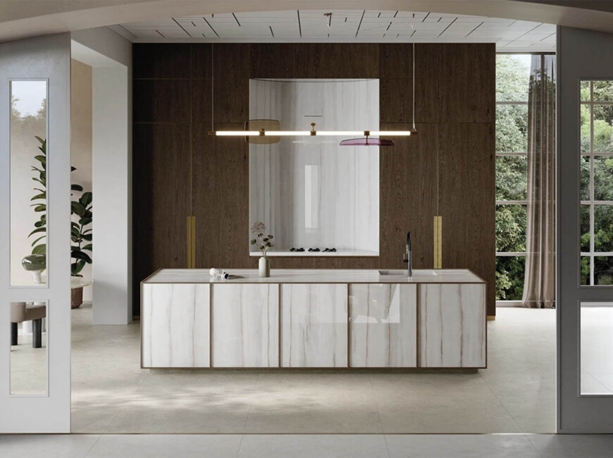 Широкоформатная керамогранитная плита Xtone Terre Greige — фото 2 — MAS — Modern Acrylic Stone