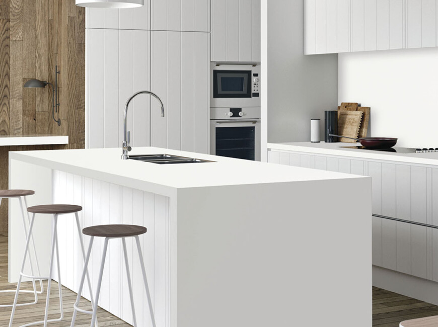 Искусственный кварцевый камень Avant Quartz 1001 Blanche — фото 3 — MAS — Modern Acrylic Stone