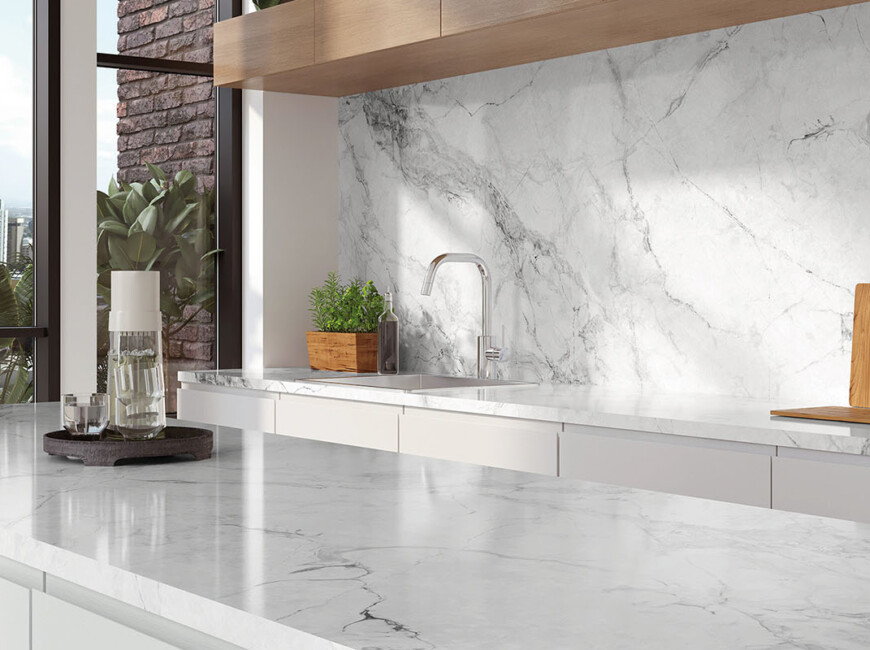 Искусственный кварцевый камень Avant Quartz 5710 Calacatta Normandie — фото 3 — MAS — Modern Acrylic Stone