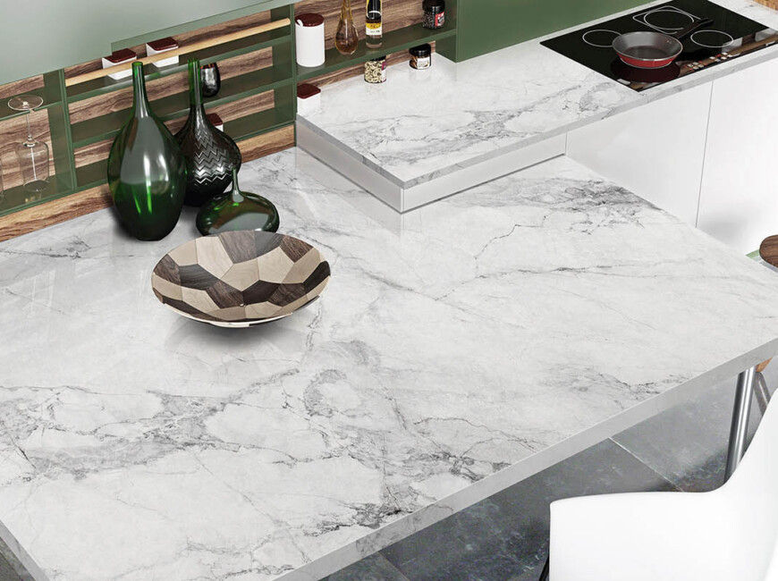 Искусственный кварцевый камень Avant Quartz 5710 Calacatta Normandie — фото 5 — MAS — Modern Acrylic Stone