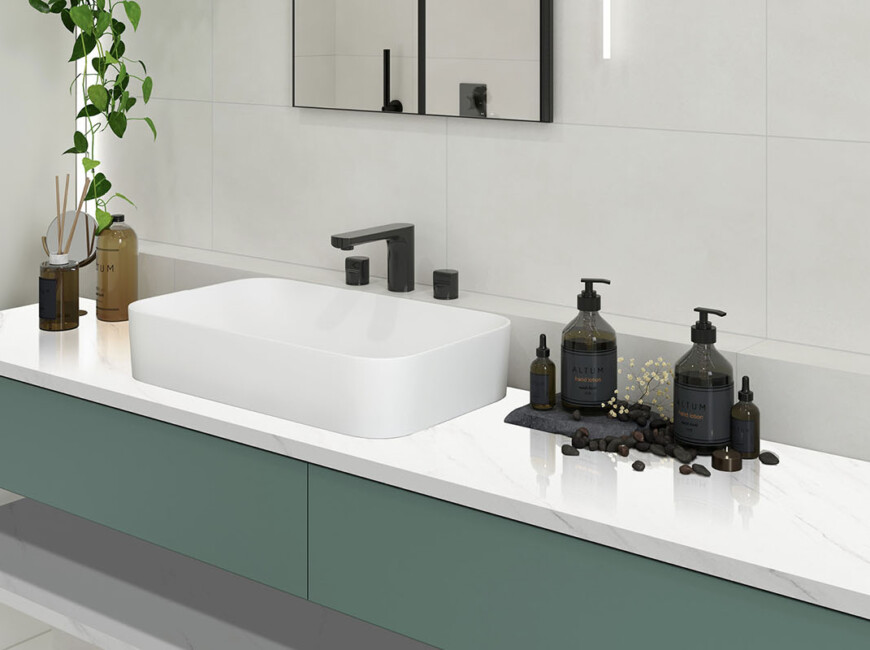 Штучний кварцовий камінь Avant Quartz 5720 Calacatta Riviera — фото 3 — MAS — Modern Acrylic Stone