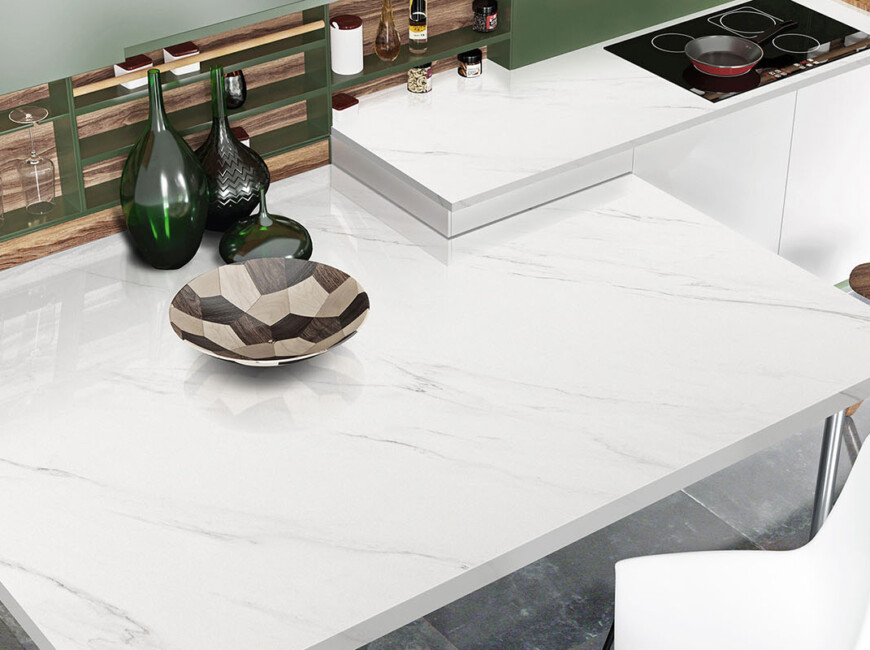 Искусственный кварцевый камень Avant Quartz 5720 Calacatta Riviera — фото 4 — MAS — Modern Acrylic Stone