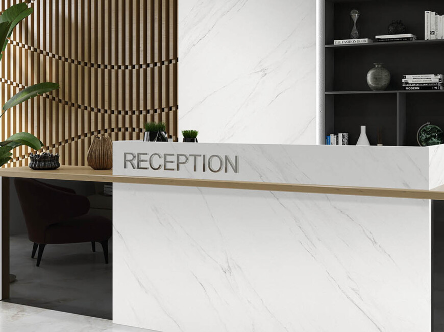 Искусственный кварцевый камень Avant Quartz 5720 Calacatta Riviera — фото 8 — MAS — Modern Acrylic Stone