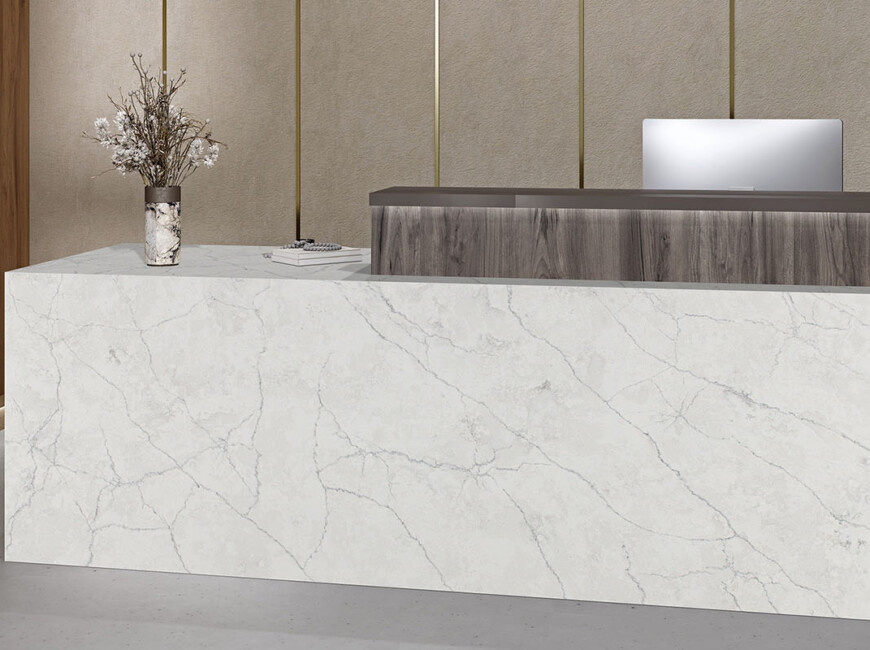 Штучний кварцовий камінь Avant Quartz 7540 Calacatta Concorde — фото 6 — MAS — Modern Acrylic Stone