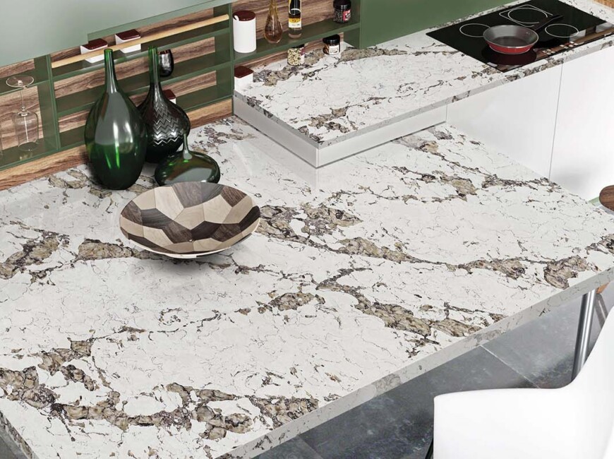 Искусственный кварцевый камень Avant Quartz 9060 Patagonia Martinica — фото 5 — MAS — Modern Acrylic Stone