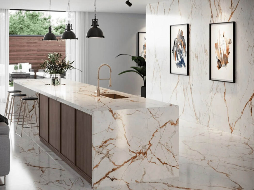 Широкоформатная керамогранитная плита Dekton Awake — фото 5 — MAS — Modern Acrylic Stone