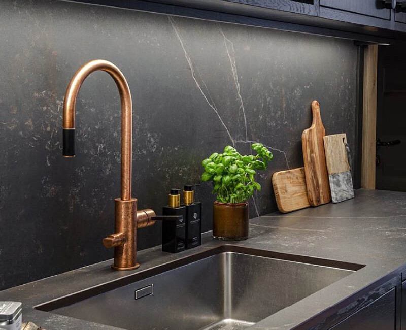 Широкоформатная керамогранитная плита Dekton Kelya — фото 4 — MAS — Modern Acrylic Stone
