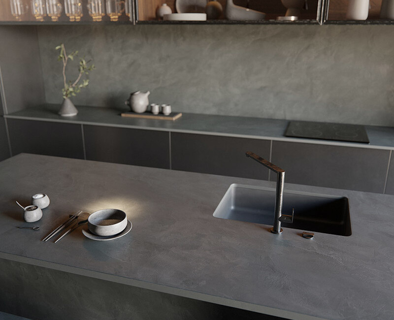 Широкоформатная керамогранитная плита Dekton Micron — фото 3 — MAS — Modern Acrylic Stone