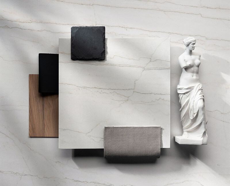 Широкоформатная керамогранитная плита Dekton Neural — фото 3 — MAS — Modern Acrylic Stone