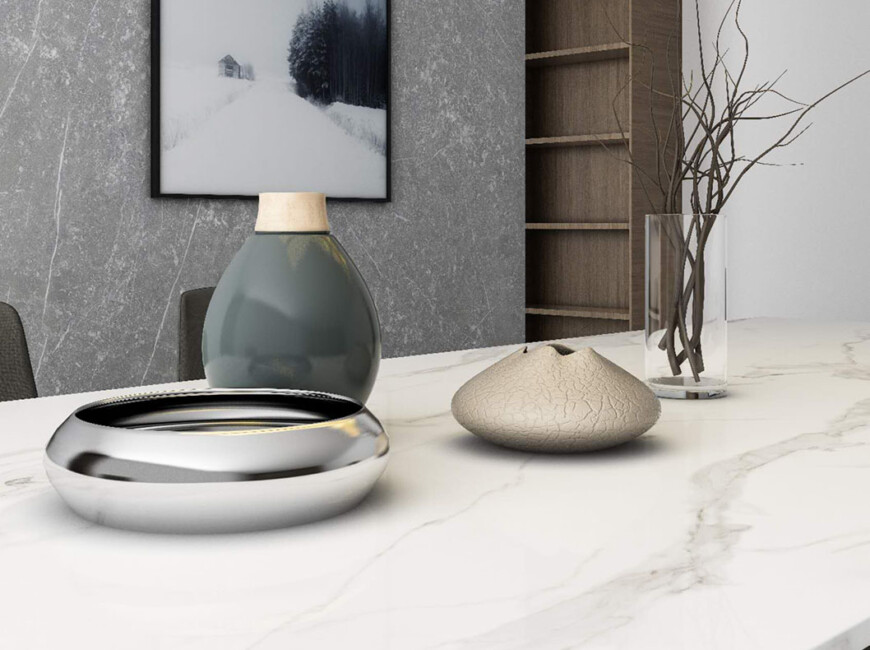 Широкоформатная керамогранитная плита Calacatta Gold — фото 3 — MAS — Modern Acrylic Stone