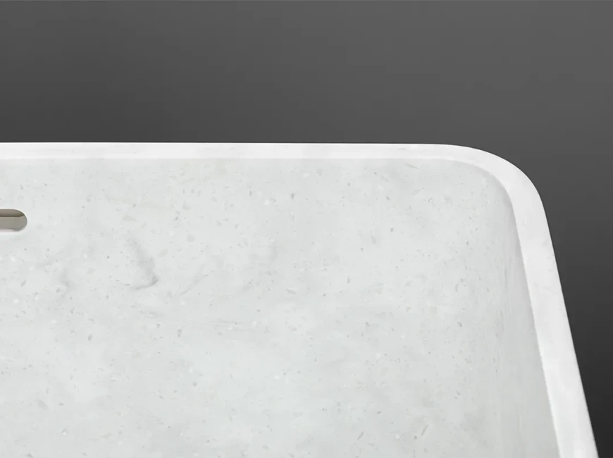 Штучний акриловий камінь Hi-Macs M606 Aurora Bianco — фото 10 — MAS — Modern Acrylic Stone