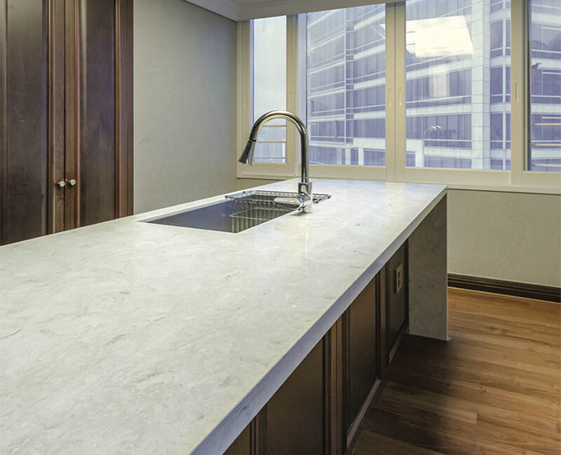Штучний акриловий камінь Hi-Macs M608 Aurora Gray — фото 4 — MAS — Modern Acrylic Stone