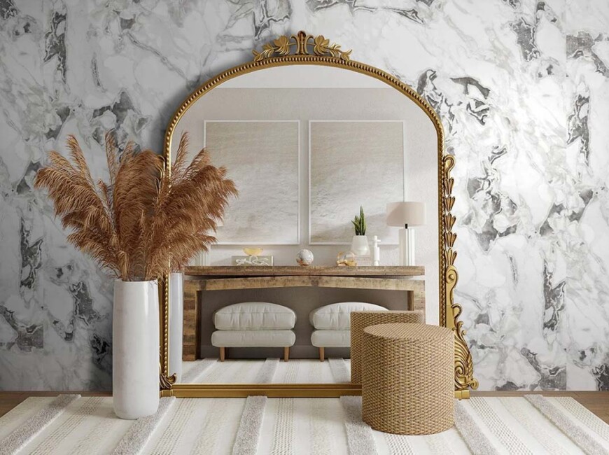 Широкоформатна керамогранітна плита Neolith Classtone Whitehaven WH01/WH01R — фото 5 — MAS — Modern Acrylic Stone