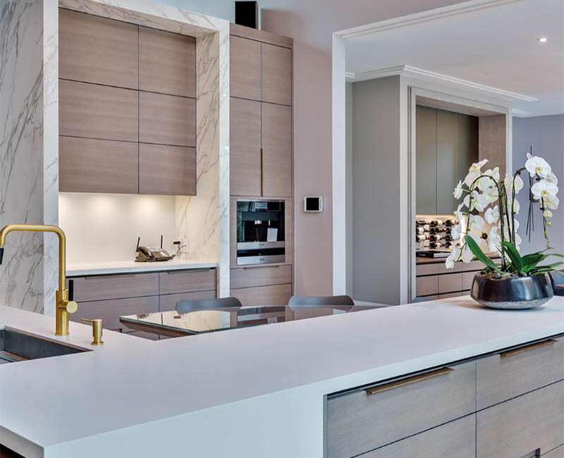 Широкоформатная керамогранитная плита Neolith Arctic White — фото 4 — MAS — Modern Acrylic Stone