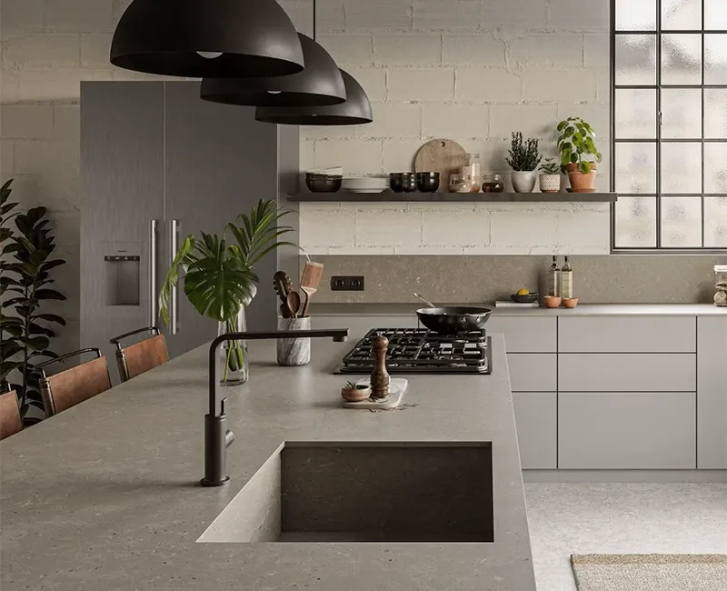Искусственный кварцевый камень Silestone Brass Relish — фото 3 — MAS — Modern Acrylic Stone