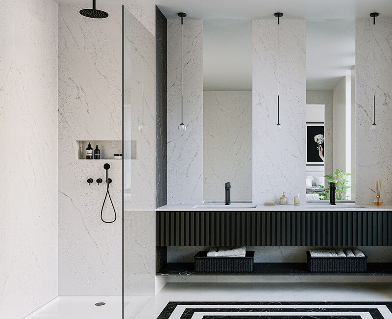 Искусственный кварцевый камень Silestone Eclectic Pearl — фото 9 — MAS — Modern Acrylic Stone