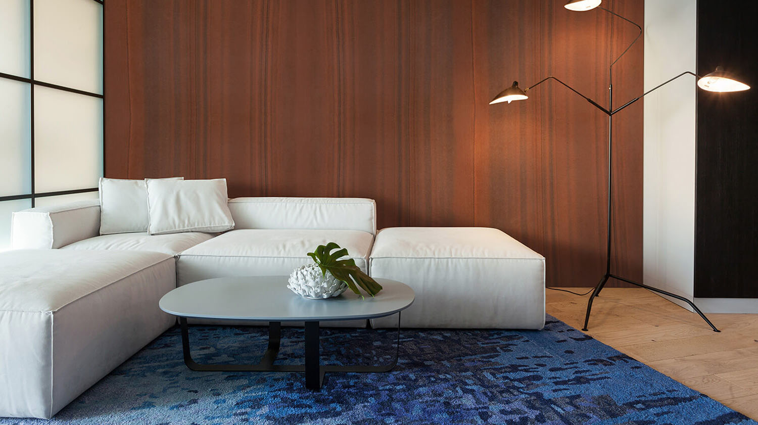 Отделка стен, колонн и полов акриловым камнем — MAS — Modern Acrylic Stone