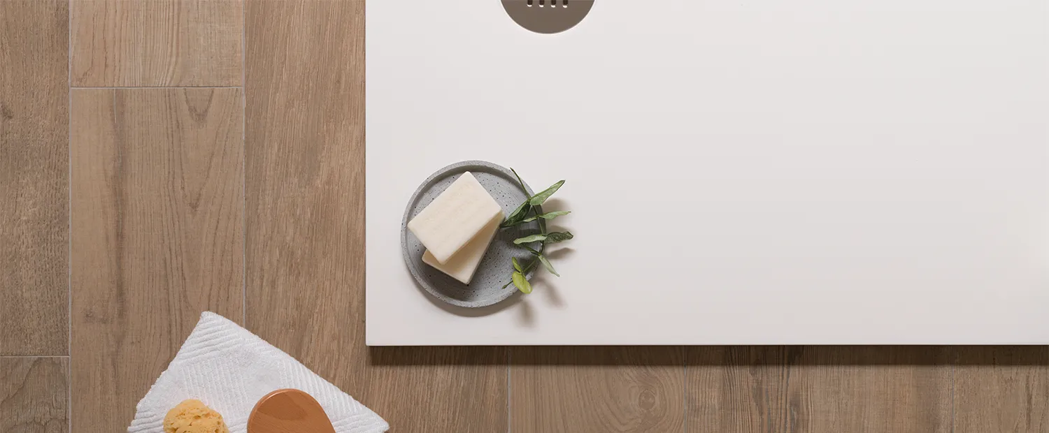 Піддон для душу зі штучного каменю — MAS — Modern Acrylic Stone