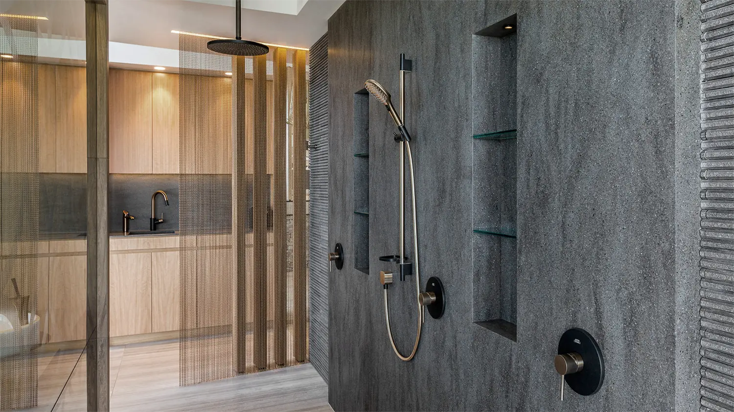 Стеновые панели из акрилового камня — MAS — Modern Acrylic Stone