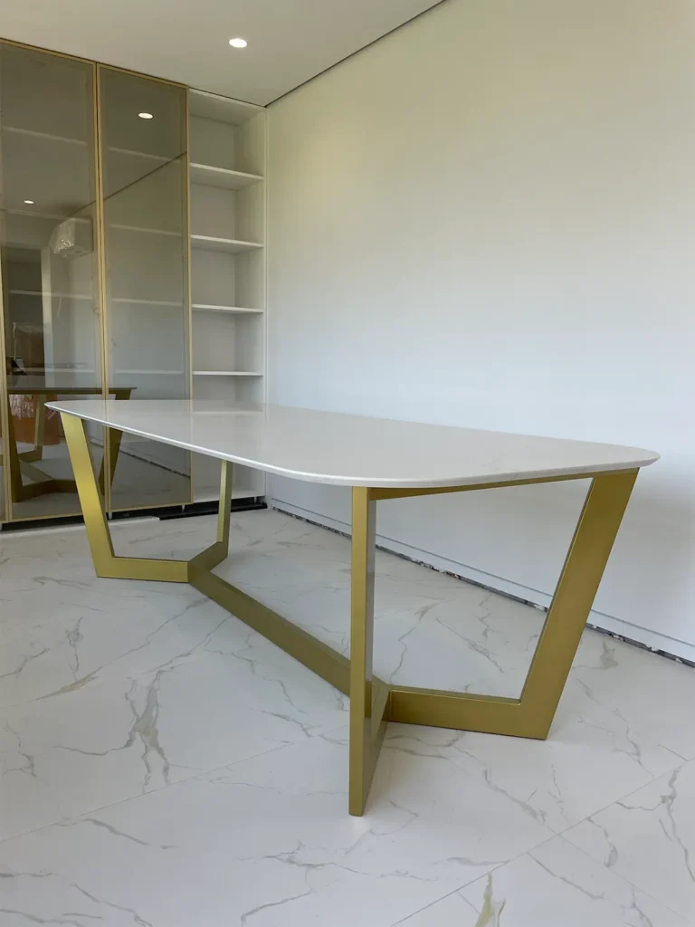 Столешница для стола из кварца Atem Venatino White 1117 — фото 4 — MAS — Modern Acrylic Stone