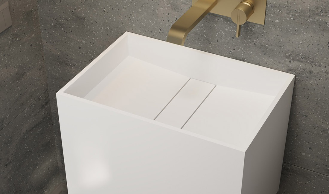 Умивальник з акрилового каменю — MAS — Modern Acrylic Stone