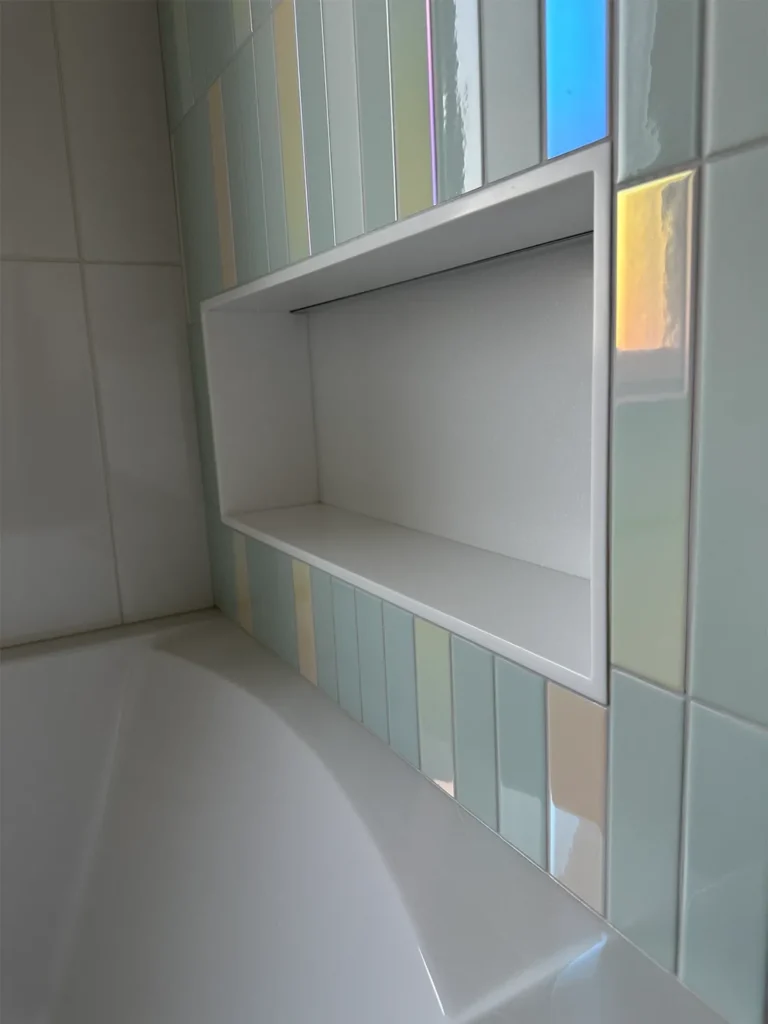 Ниши для ванной комнаты из акрилового камня Hanex T-021 Pure Arctic — фото 3 — MAS — Modern Acrylic Stone