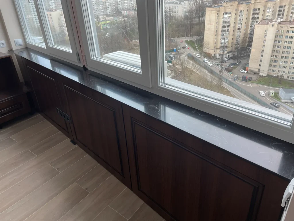 Підвіконня з акрилового каменю Grandex M-708 Deep Water В — фото 3 — MAS — Modern Acrylic Stone