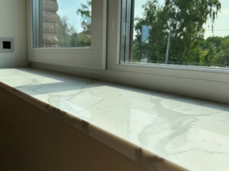 Подоконник из кварцевого камня Avant Quartz 7500 Калакатта Аррас — фото 1 — MAS — Modern Acrylic Stone