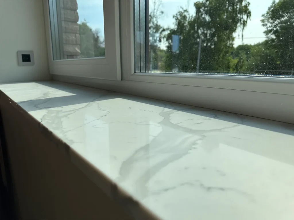 Подоконник из кварцевого камня Avant Quartz 7500 Калакатта Аррас — фото 4 — MAS — Modern Acrylic Stone