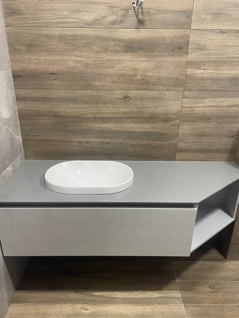 Столешница из акрилового камня Grandex D-310 Herbal Ash — фото 2 — MAS — Modern Acrylic Stone