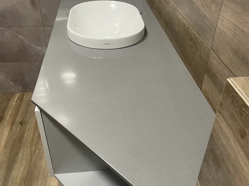 Столешница из акрилового камня Grandex D-310 Herbal Ash — фото 3 — MAS — Modern Acrylic Stone