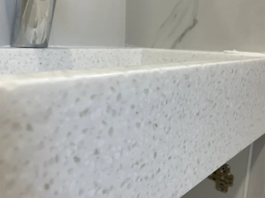 Умывальник из акрилового камня Grandex J-504 Cut Diamond — фото 3 — MAS — Modern Acrylic Stone