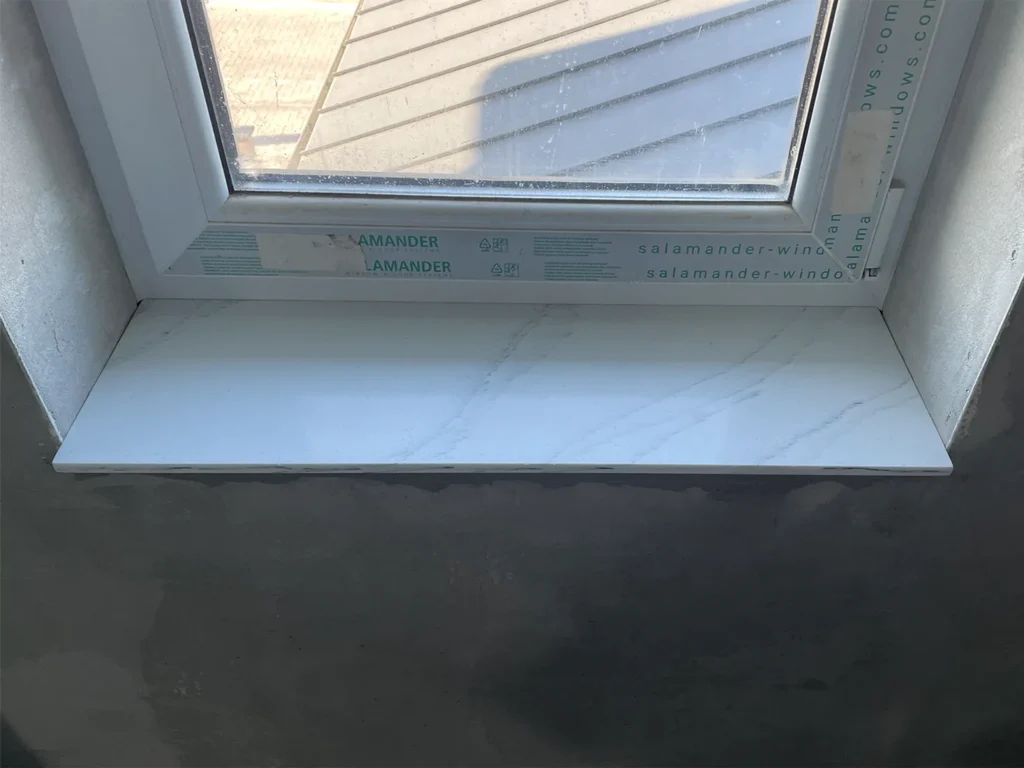 Угловые и прямые подоконники из акрилового камня Grandex C-801 Arezzo — фото 8 — MAS — Modern Acrylic Stone