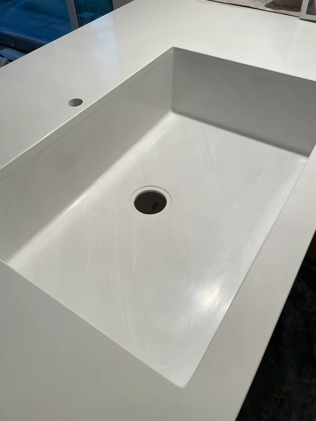 Кухонна мийка з акрилового каменю Grandex M-727 Venice A — фото 1 — MAS — Modern Acrylic Stone