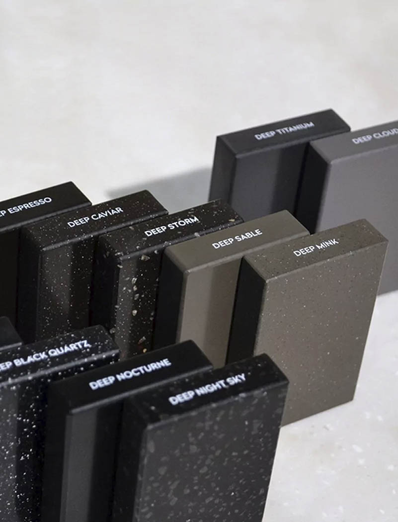 Зразки Corian — MAS — Modern Acrylic Stone