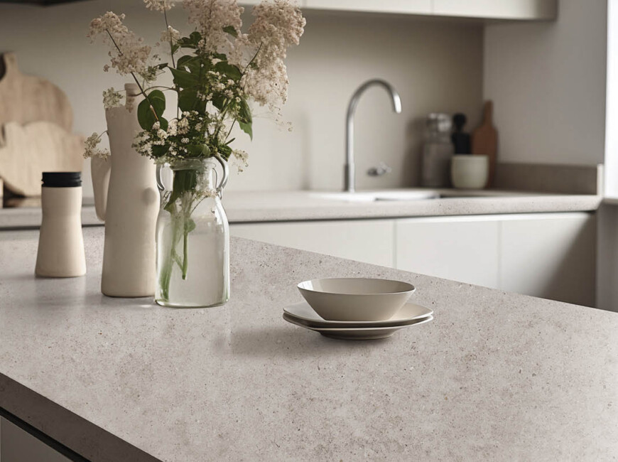 Широкоформатна керамогранітна плита Keralini Anima Beige Fullbody 3D — фото 3 — MAS — Modern Acrylic Stone