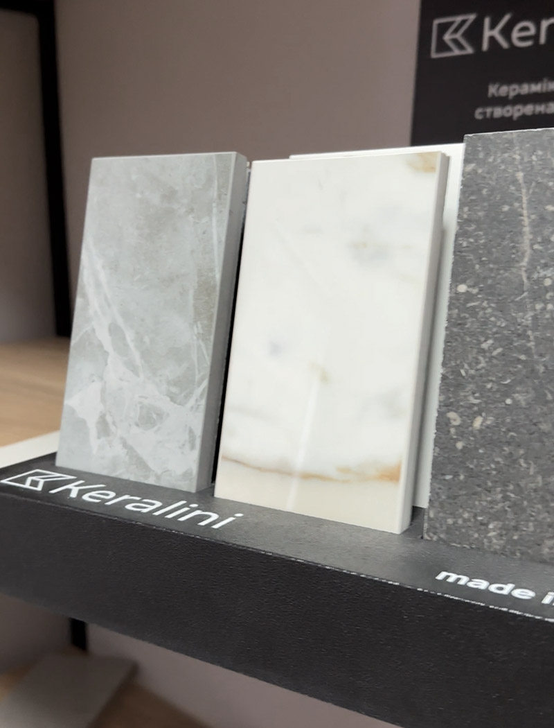 Образцы Keralini — MAS — Modern Acrylic Stone