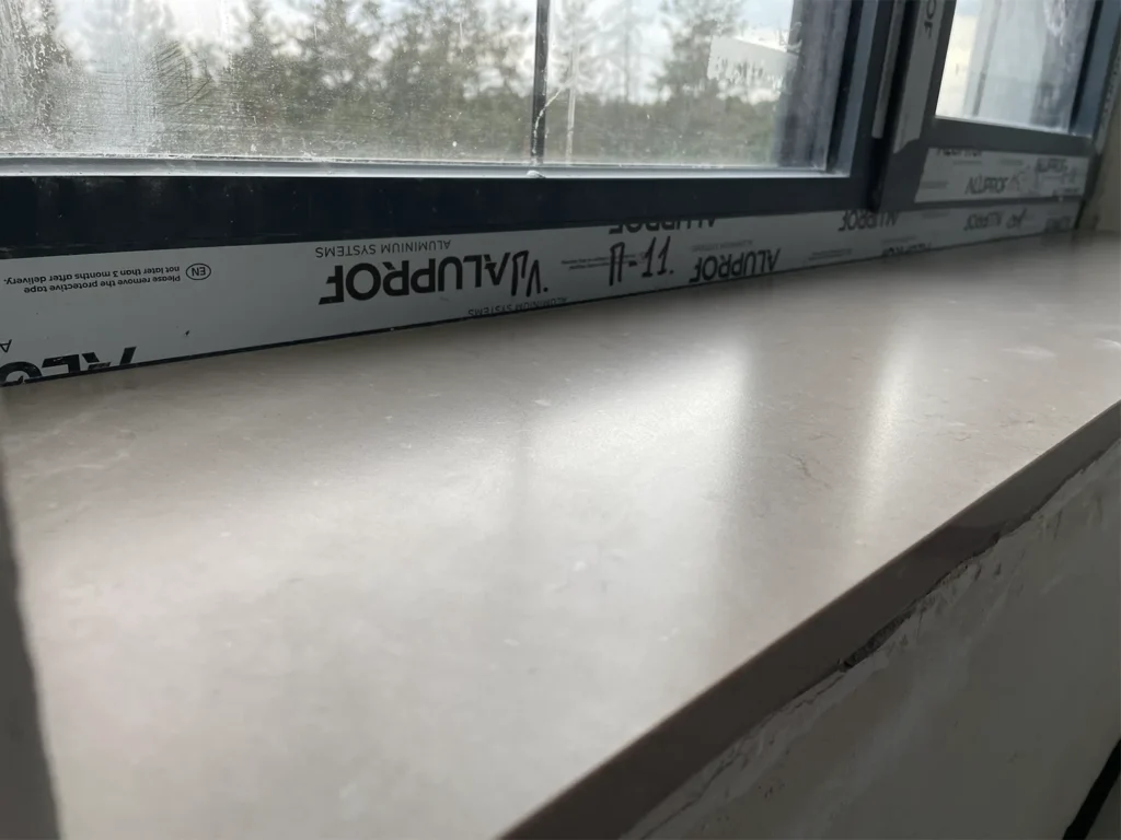 Подоконники из кварцевого камня Silestone Coral Clay — фото 3 — MAS — Modern Acrylic Stone