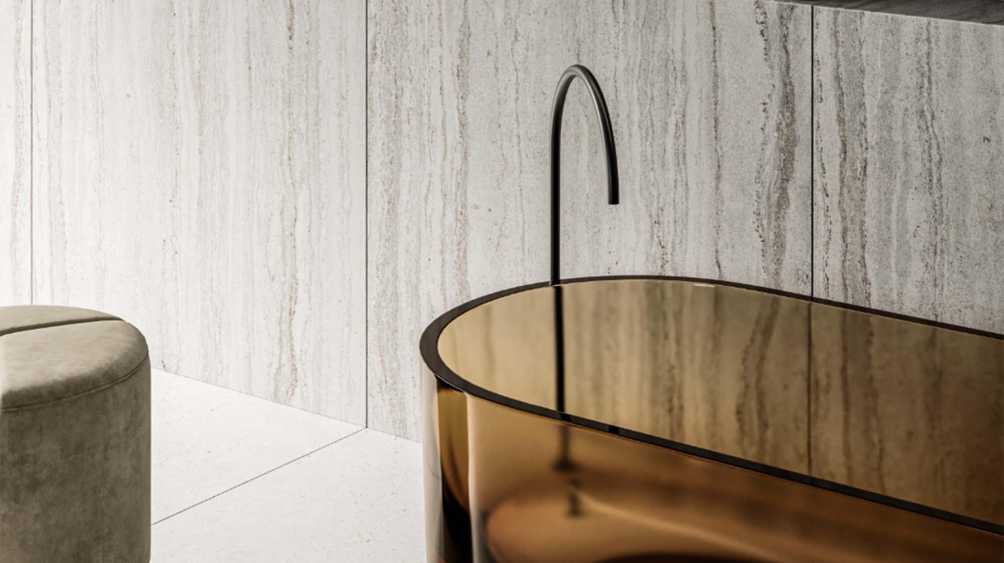 Стінові панелі зі штучного каменю — MAS — Modern Acrylic Stone